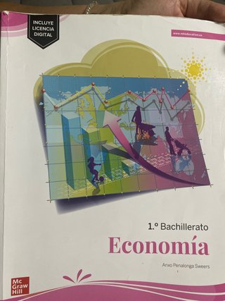Libro texto economia 1 bachillerato