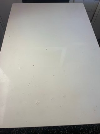 Mesa blanca grande de madera Pontevedra