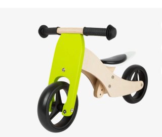 Triciclo Bici Madera Niños Dos en uno
