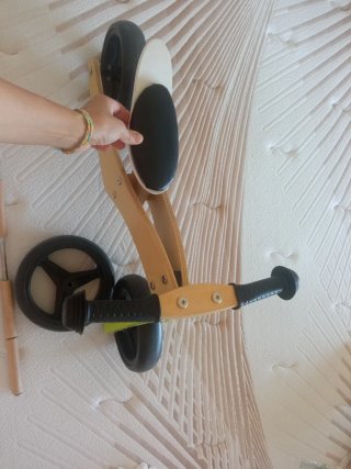Triciclo Bici Madera Niños Dos en uno