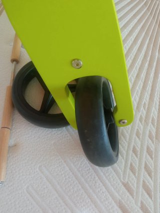 Triciclo Bici Madera Niños Dos en uno