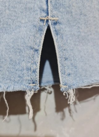 Falda vaquera Bershka Talla XS