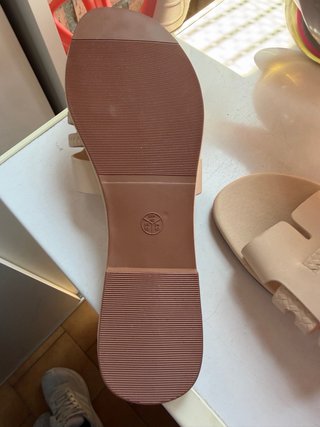 Sandali Esmara Beige Stile Hermès