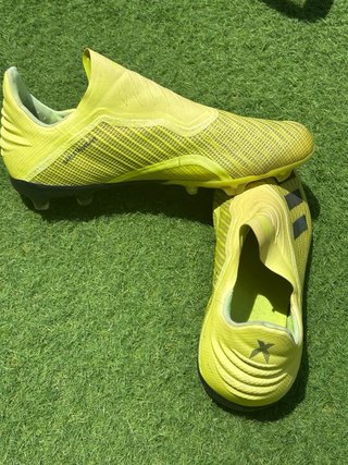 Zapatillas Fútbol Adidas X Amarillo