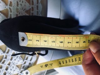 Zapatos de tacón negros efecto terciopelo 1 puesta