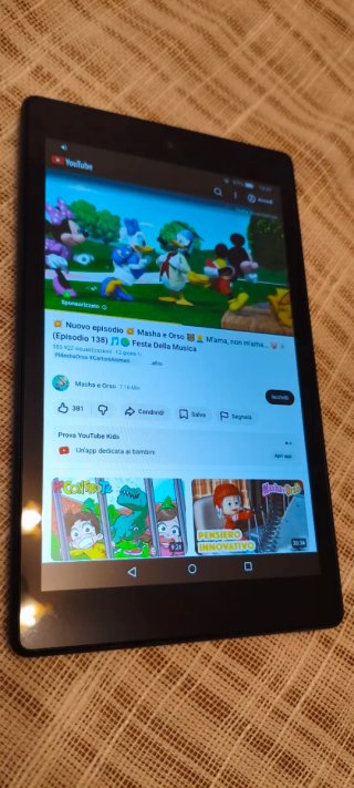 Tablet Amazon Fire HD 8 7ª Gen Nera