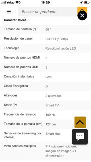 Tv Samsung UE50ES6100