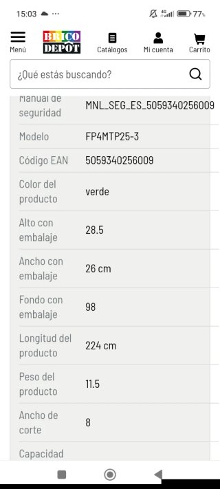 Multiusos gasolina 4 en 1