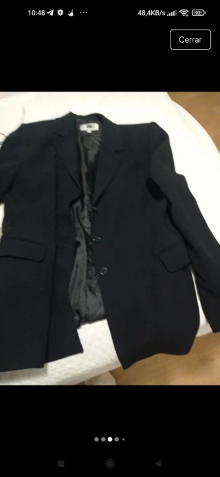 Americana Unit Negra Talla 46