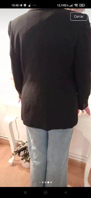 Americana Unit Negra Talla 46