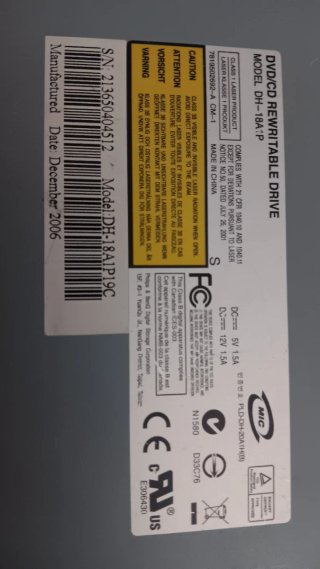 Grabadora DVD Multi RW DL