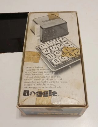 JUEGO DE MESA DE DADOS BOGGLE HIDDEN WORD GAME