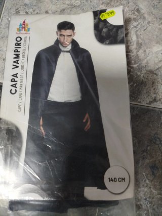 Capa Vampiro Partilandia Talla 140cm