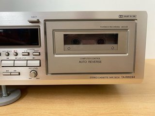 Pletina Onkyo TA-RW244 Doble Deck Plata