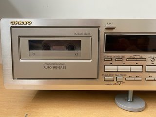 Pletina Onkyo TA-RW244 Doble Deck Plata