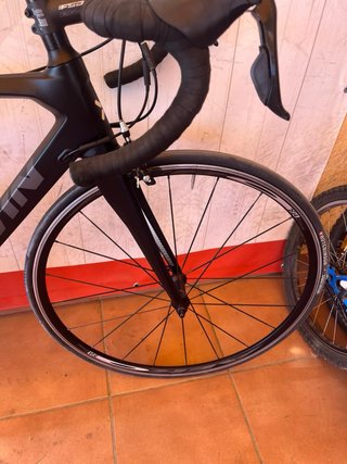 Bici carretera Btwin March negra Talla M
