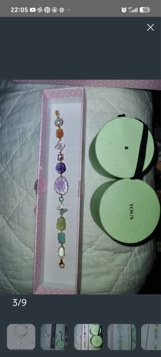 Pulsera Tous Edición Limitada Multicolor Oro 18k