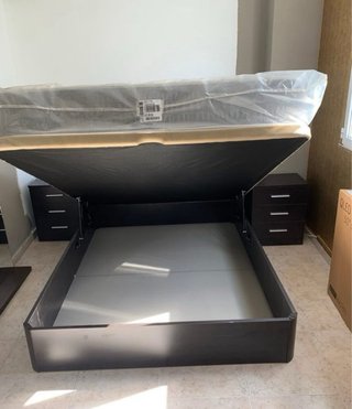 Base Cama Canapé Abatible Madera