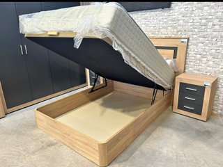 Base Cama Canapé Abatible Madera