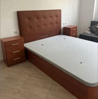 Base Cama Canapé Abatible Madera
