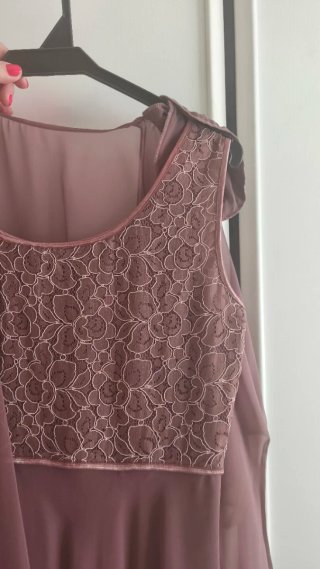 Vestido de fiesta con chaqueta