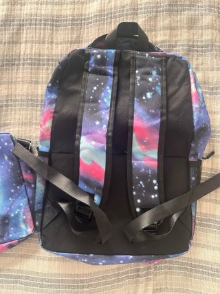 Conjunto Mochila y Bolso Lilo & Stitch Galaxia