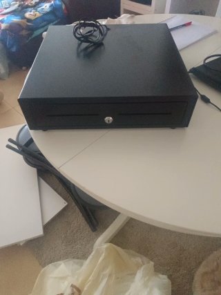 Cajón portamonedas metálico TPV