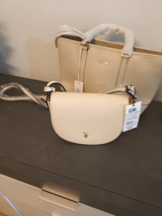Borsa a tracolla U.S. Polo Assn. beige