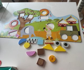 Puzzle Goula Formas +2 años