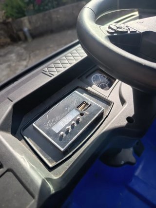 Camión Infantil Mercedes Actros Azul