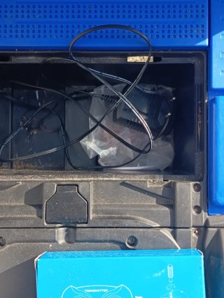 Camión Infantil Mercedes Actros Azul