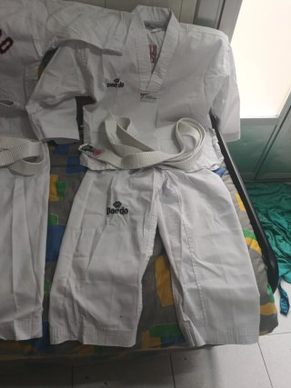 Conjunto Taekwondo Daedo Niños Blanco.