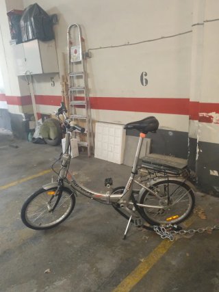 Bicicleta plegable de ciudad