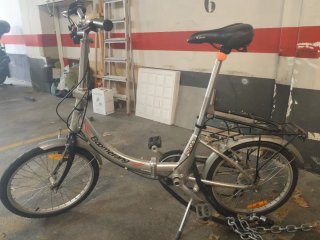 Bicicleta plegable de ciudad