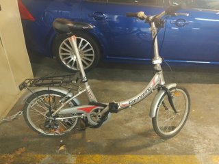 Bicicleta plegable de ciudad