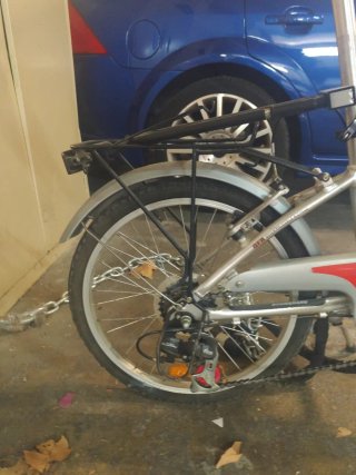 Bicicleta plegable de ciudad