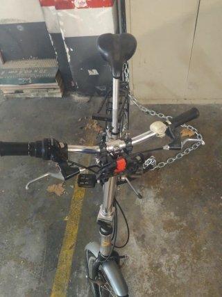 Bicicleta plegable de ciudad