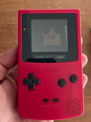 Game Boy Color Berry+Scatola CIB+Manuale IT+Tarzan