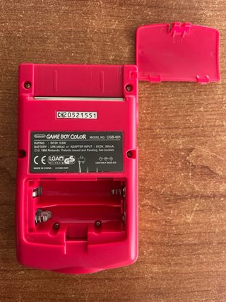 Game Boy Color Berry+Scatola CIB+Manuale IT+Tarzan