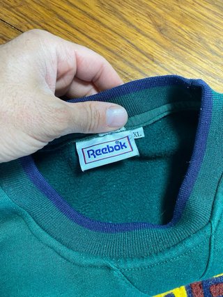 Sudadera Reebok años 80