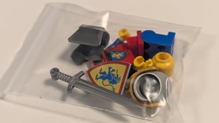 Lego Minifig Cavaliere Leoni Pesante MOF