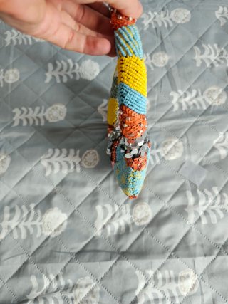 Bolso joya patchwork lentejuelas