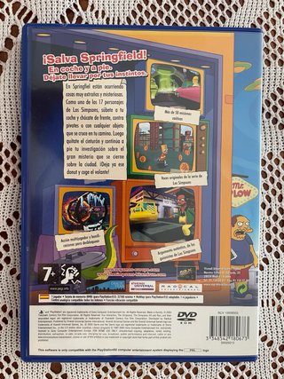 Juego🇪🇸The Simpsons: Hit & Run para PS2