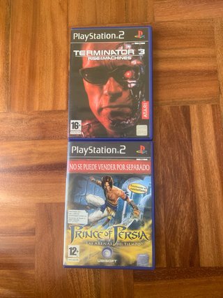 Pack 6 Juegos PS2, 2 juegos de regalo