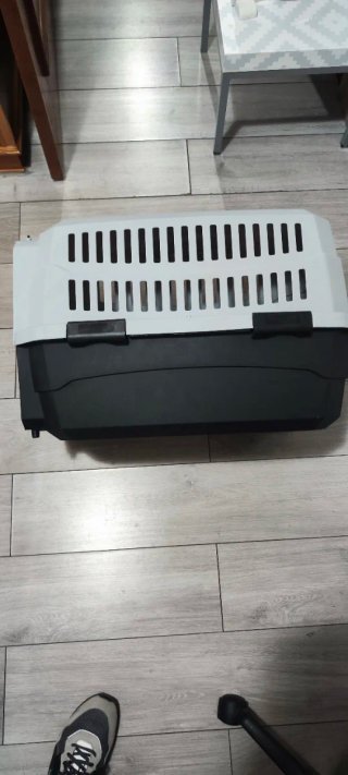 Transportín Perros Nobleza Negro y Blanco