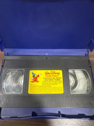 VHS Timón y Pumba: Alrededor del Mundo