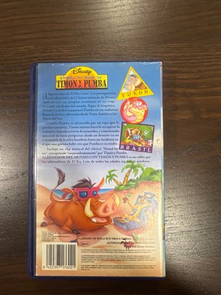 VHS Timón y Pumba: Alrededor del Mundo