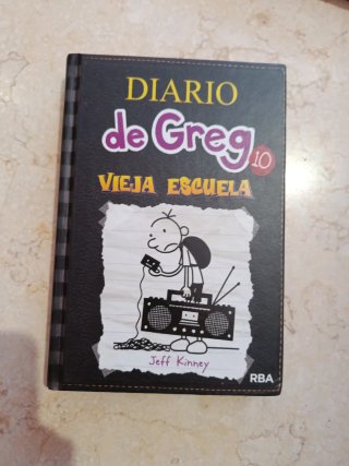 Lote libros Diario Greg 3-7-9-10-11-14