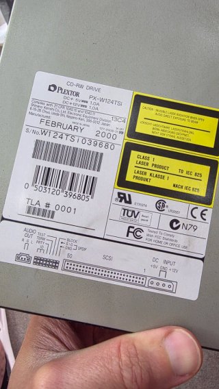 GRABADORA PLEXWRITER 12/4/32 SCSI