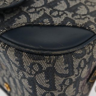 Christian Dior Trotter Canvas Saddle Hand Bag